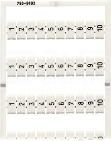 793-5602 (1-10)x10 MATA Z OZNACZNIKAMI WMB