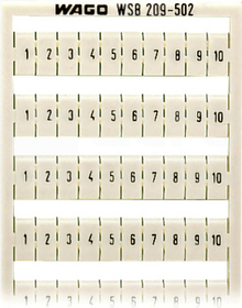 209-502 Oznacznik WSB 1-10