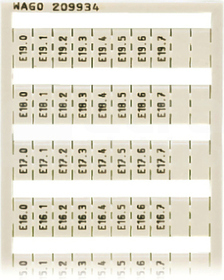 209-934 Ramka z oznacznikami