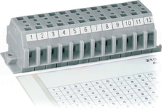 210-333/600-103 Karta oznacznikowa 6mm 1-12