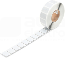 210-852 27x19mm Tabliczka na przycisk