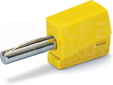 215-511 żółty Wtyk bananowy
