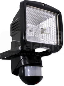 FLC-150-200 czarny Reflektor halogenowy