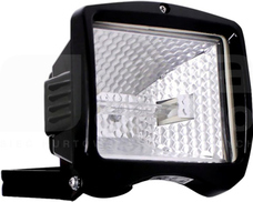 FL 150 czarny Reflektor halogenowy
