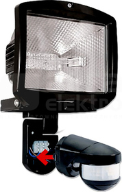 AL5-RC-PLUS NEXT 500 czarny Reflektor halogenowy