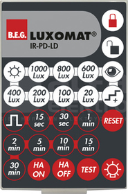 IR-PD-LD Pilot zdalnego sterowania
