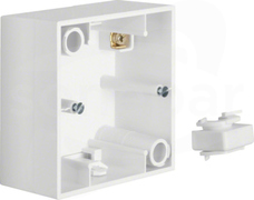 B.KWADRAT śnieżnobiały Puszka natynkowa 1x