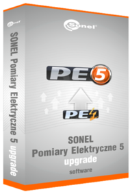 SONEL PE pomiary elektryczne Program komp.v5.0 upgrade