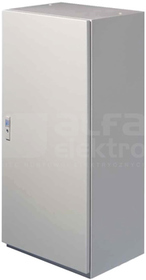 AE 800x1200x400 RAL7035 Szafa z płytą montażową