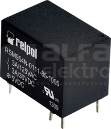 RSM954N-0111-85-1024 1P 24VDC IP64 Przekaźnik subminiaturowy