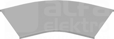 PKKZMP500 Pokrywa kolanka 45st