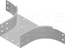 TKZDP100H100-L LAKIEROWANY Trójnik dostawny