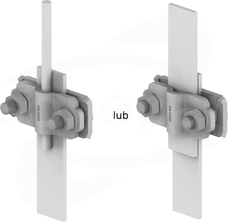 AN-07D/OG/-N 2-śrubowe M10 B=30mm typ 5 Złącze kontrolne