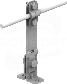 AN-10A/OG/ H=14,5cm Z-śruba Uchwyt na felc prosty