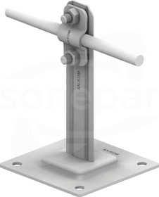 AN-11G/OG/-N H=12cm Z-śruba Uchwyt na płytce stalowej