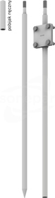 AN-53ZG/OG/ fi16x3000mm Uziom składany komplet+złącze