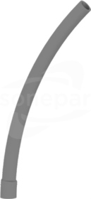 AN-KO2 46/40 400mm 135st Kolanko jednokielichowe długie
