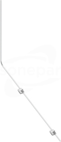 AN-90L/ALS/ L=1250mm Iglica do podkonstrukcji paneli PV z zaciskami