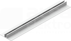 SM400 Szyna montażowa aluminiowa niska (PV)
