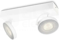 CLOCKWORK 2x4W biały Oprawa LED ścienno-sufitowa