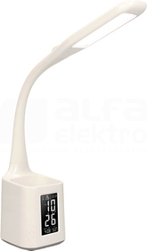 OR-LB-1534 5W 300lm Lampka biurkowa LED z zegarem