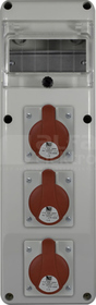 R-BOX SLIM 6S 3x16A/5P Rozdzielnica z tworzywa