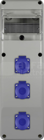 R-BOX SLIM 6S 3xGS Rozdzielnica z tworzywa