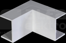 Kolanko wewn.100x40mm biały Kanał kablowy akcesoria