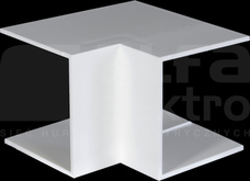 18x18mm biały Kolanko wewnętrzne
