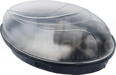 PUMA OVAL 60W E27 UV IP65 czarna Oprawa oświetleniowa