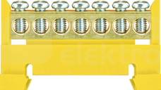 LZ 7/Ż żółty 7x16mm2 Listwa zaciskowa niska