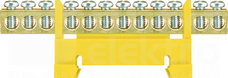 LZ 12/Ż żółty 12x16mm2 Listwa zaciskowa niska