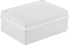 S-BOX 416B 190x140x70 IP65 b/dł.biały Puszka natynkowa pokr.nieprzezroczysta