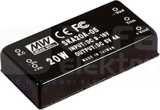 SKA20B-05 20W 18-36V/5V 4A Przetwornica DC/DC