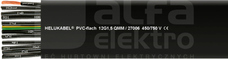 PVC-FLACH 8G1,5 /750V Przewód płaski w izolacji