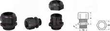 HSK-EX ACTIVE M20x1,5 czarny Dławnica kablowa