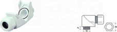 HSK-WI PG13,5 RAL9005 Dławnica kątowa