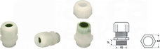 HSK-PVDF M20x1,5 6-12mm Dławik