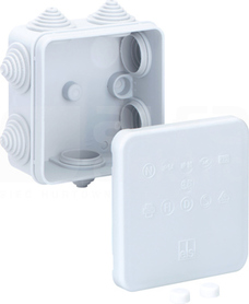 HP80-L 85x85x42 IP55 Puszka łączeniowa