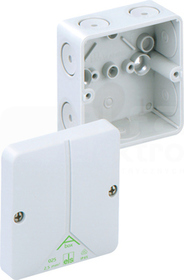 ABOX 025-L 80x80x52 IP65 szary Puszka łączeniowa