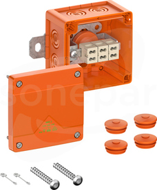 WKE 2 Duo 3P 450VAC IP66 100x100x70mm Puszka rozgałęźna