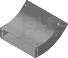 LUMPP100H60 Łuk 45st