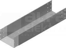 KZLP200H200/2 Korytko pełne z łącznikiem wspaw.