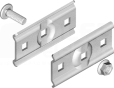 USSPW/USSPWO-E 1.4301(304) Uchwyt śrubowy