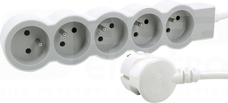 HELMO 5x2P+Z 1,5m Przedłużacz