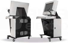 OPC-1-32 RAL9003/9005 IP54 Obudowa PC+monitor