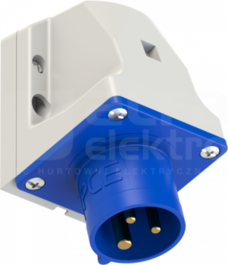 16A 3P 230V IP44 Wtyczka odbiornikowa