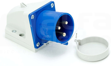 32A 3P 230V IP44 Wtyczka odbiornikowa