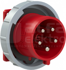 32A 5P 400V 75x75 IP67 Wtyczka tablicowa