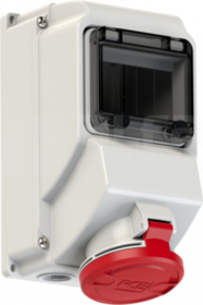 32A 5P 400V 5-mod IP44 Gniazdo